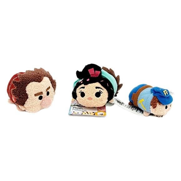 Disney Tsum Tsum Wreck It Ralph Fix It Felix Arcade Cabinet Vanellope Set - Picture 8 of 11